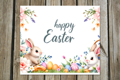 Watercolor Easter | 8 Skinny tumbler sublimation designs Product Image 7