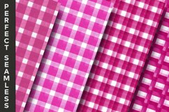 Megenta Gingham Digital Papers 14 Variations Product Image 5
