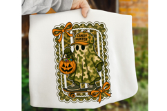 Camo Halloween Ghost PNG, Camo Candy hunter PNG, Spooky PNG Product Image 1