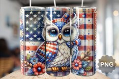 4th Of July Owl Tumbler Bundle - 30 Designs Product Image 8