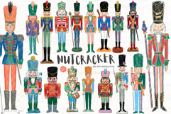Christmas Nutcracker Soldier Clipart Product Image 1