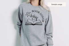 Book SVG Bundle, Book Lover Clipart - SVG, PNG, DXF Product Image 5