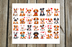 Valentine dogs | 4 love Skinny tumbler designs Product Image 3