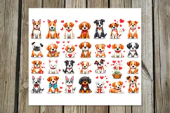 Valentine dogs | 4 love Skinny tumbler designs Product Image 3