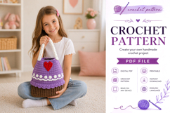 Cupcake Purse Crochet Pattern PDF Product Image 2