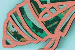 Cicada SVG Multilayer / Cicada 3D mandala/ Cicada paper cut Product Image 6