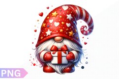 Valentine&#039;s Day Gnome Clipart - Gnome Sublimation PNG Design Product Image 1