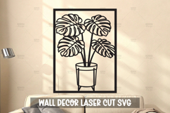 30 Modern Plant Wall Art SVG I Botanical Laser Cut Wall Art Product Image 6