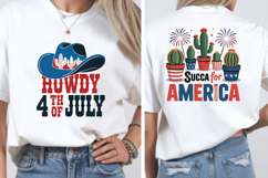 Western 4th of July Sublimation Bundle, Patriotic PNG Design Product Image 7