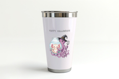 Halloween Axolotl Octopus Witch Hat Costume PNG Uparupa Product Image 4