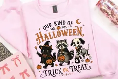 Our Kind Of Halloween PNG Sublimation Design - Cute Black Product Image 5