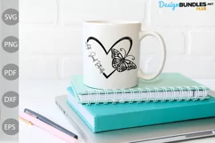 Anti-Social Butterfly SVG | Funny Sarcastic SVG Design Product Image 2