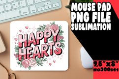 JOYFUL desk PAD Sublimation PNG, Valentines Product Image 1