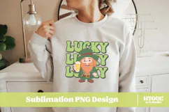 Happy St Patrick's Day PNG DTF Irish Lucky Leprechaun Beer Product Image 2