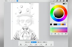 60 Procreate Wonderland Stamp Brushes Product Image 3