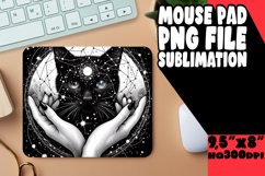 Bright MOUSE PAD Artistic PNG, Mystic Product Image 1