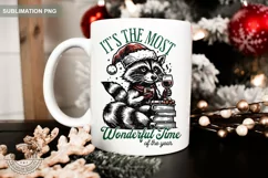 It's the Most Wonderful Time Of The Year, Christmas Raccoon Product Image 3