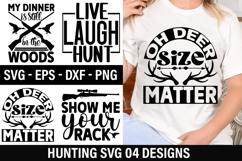 Hunting SVG Design - My dinner is still in the woods Product Image 1