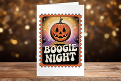 Boogie Night Retro Jack-O-Lantern Stamp Product Image 3