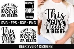 Beer SVG Design - This guy needs a beer Product Image 1