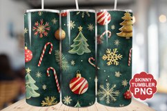 Christmas Tree Tumbler | Christmas Tumbler Wrap Product Image 1