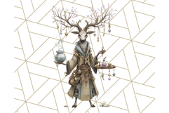 Forest Alchemist Animals Clipart PNG, Fall Animal Png Product Image 3