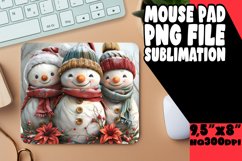 Gingerbread Man Holiday Mouse Pad Design Product Image 1
