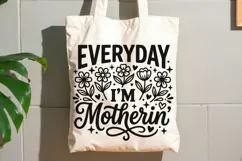 Every Day I'm Motherin Svg, Mom life Svg, Tired Mom Svg. Product Image 8