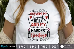 You Were My Favorite SVG, Memorial Quotes SVG Design Product Image 1