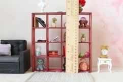 Dollhouse bookcase drawer digital file, miniature furniture Product Image 7