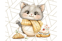 Warm &amp; Fuzzy Mornings PNG Clipart, Cozy Animal Art Download Product Image 3