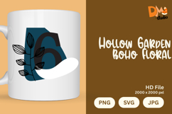 Hollow Garden Boho Floral Monogram Product Image 1