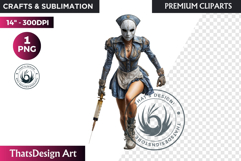 Slasher Movie Villains Horror Character Clipart Fantasy PNG Product Image 1