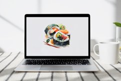 8 Sushi Watercolor Sublimation Bundle Png Product Image 7