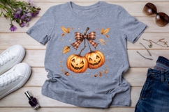 Retro Halloween Pumpkin Cherries Clipart Product Image 7