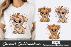 Cute Puppy Dog Clipart PNG Product Image 1