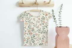 Watercolor Vintage Floral Seamless Patterns Product Image 7