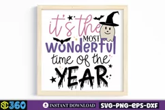 It's the most wonderful time of the year SVG, Halloween SVG Product Image 3