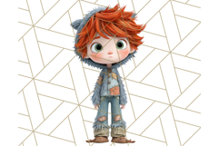 Halloween Whimsy Clipart, Cute Costume PNG Graphics Product Image 3