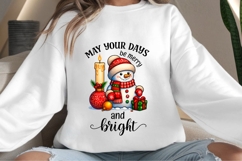 Snowman png design for T-shirts Product Image 4