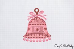 Pink Christmas Gingerbread sublimation Clipart PNG Product Image 1
