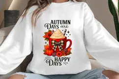 Autumn day png design for T-shirts Product Image 4
