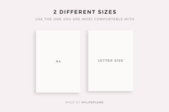 2026 Monthly Calendar Printable &amp; Fillable, A4/Letter Size Product Image 7