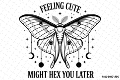 Feeling Cute Svg | Halloween Svg | Svg Cut Files Product Image 1