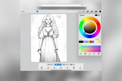 50 Procreate Gothic Girls Stamp Brushes Product Image 4
