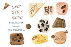 Background watercolor Sublimation spots boho backgrounds png Product Image 1