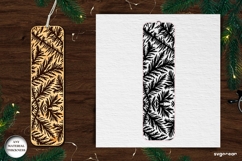 Frost Pattern Bookmarks SVG Bundle | Glowforge | Laser Cut Product Image 7