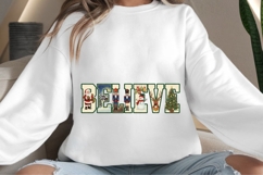 Christmas words png design for T-shirts Product Image 4