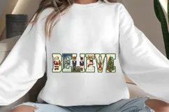 Christmas words png design for T-shirts Product Image 4