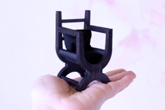 Two miniature Tudor chair 1:12 scale digital file. X framed Product Image 7